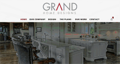 Desktop Screenshot of grandhomedesigns.com